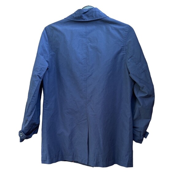 Eddie Bauer Double-Breasted Short‎ Rain/Trench Coat Womens Size Medium - Picture 10 of 11
